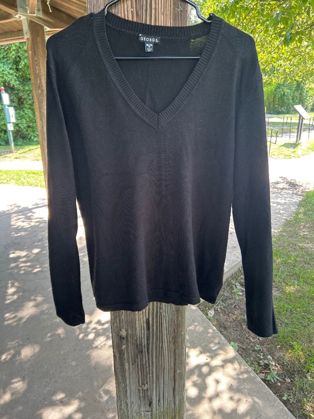 Black sweater